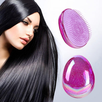 Best Hair Detangle Brush for Smooth and Shiny Hair Metallic Purple