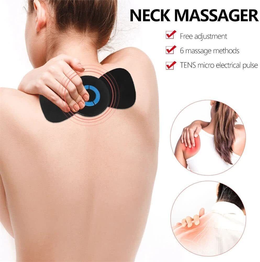 EMS Neck Massager Pain Relief Device for Cervical Vertebrae with Tens Therapy