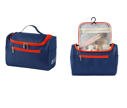 Travel Essential Hanging Toiletry Bag for Organized Storage Navy