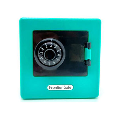 Secure Mini Piggy Bank Combination Lock Safe Deposit Box Aqua