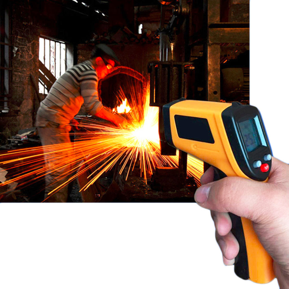 Infrared Non-contact Thermometer with Laser Precision Aim