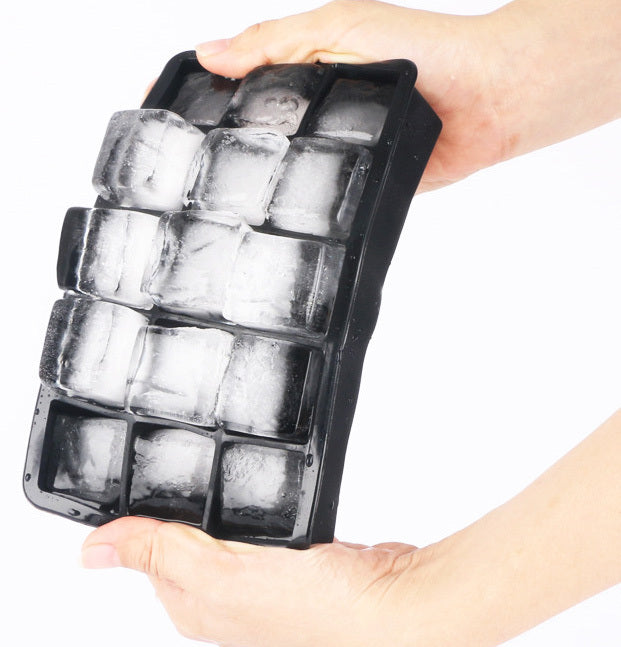 15 Grid Cube Silicone Ice Tray for Perfect Ice Cubes