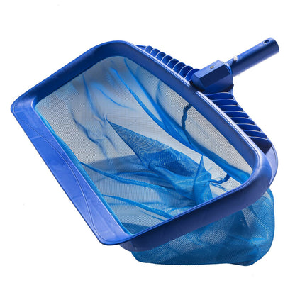 Heavy Duty Pool Leaf Rake Deep Bag Mesh Net Skimmer Cleaner