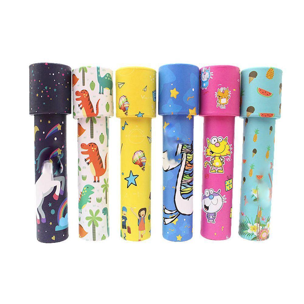 Pack of 6 Classic Kids Kaleidoscope Toy for Endless Fun