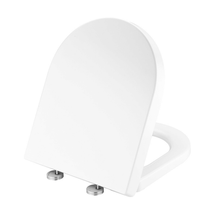 Soft Close Quick Release Toilet Seat Easy Clean White