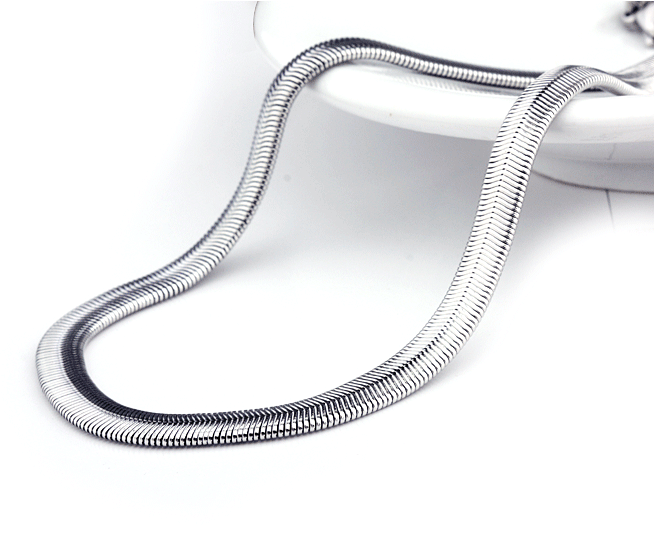 Men's Stainless Steel Chain Necklace for Stylish Everyday Wear