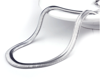 Men's Stainless Steel Chain Necklace for Stylish Everyday Wear