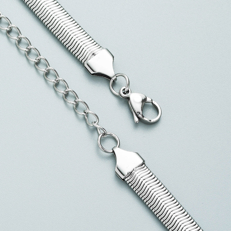 Men's Stainless Steel Chain Necklace for Stylish Everyday Wear