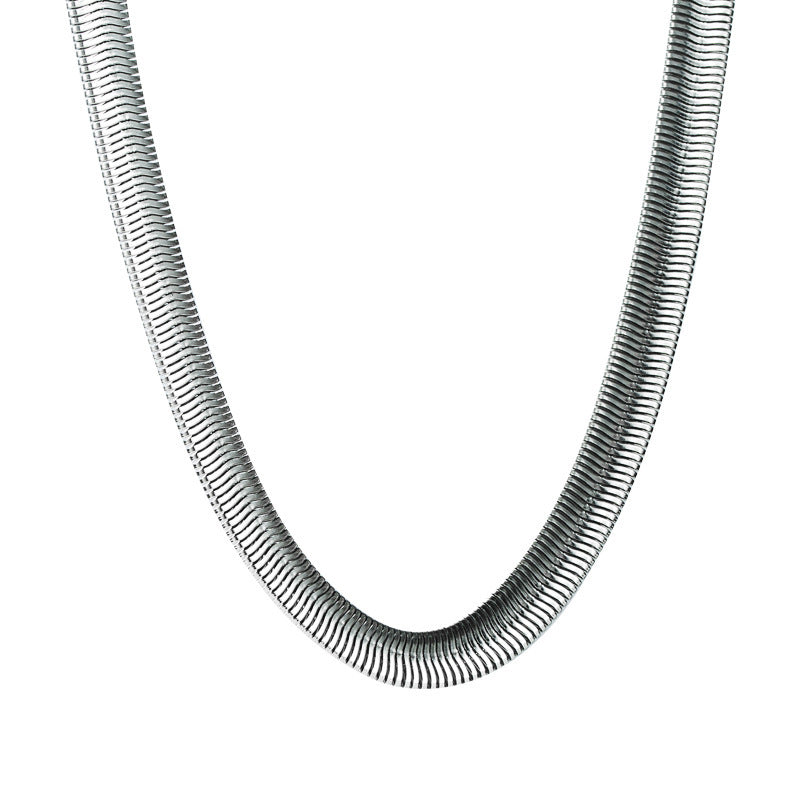 Men's Stainless Steel Chain Necklace for Stylish Everyday Wear