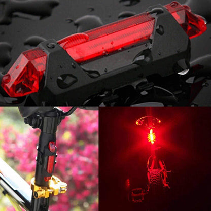 USB Rechargeable LED Bike Tail Light for Enhanced Cycling Safety