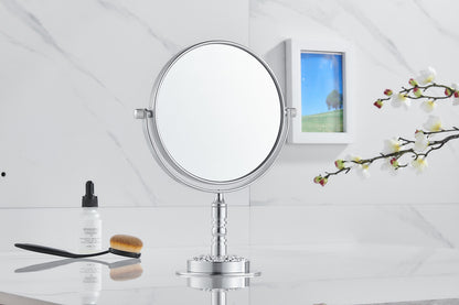 Double Sided Magnifying Makeup Vanity Mirror for Perfect Application