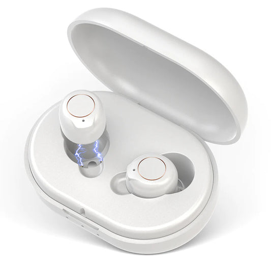 Rechargeable Wireless Hearing Aid with Advanced Noise Canceling Technology