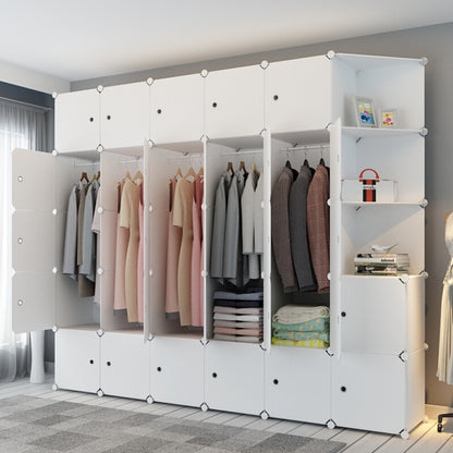 XXL DIY Cube Storage Wardrobe Organizer Cabinet