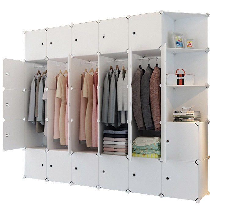 XXL DIY Cube Storage Wardrobe Organizer Cabinet