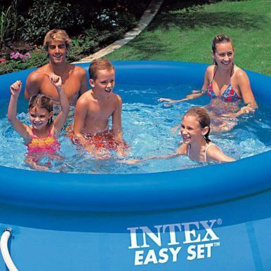 Intex 8ft Inflatable Swimming Pool Family Fun Summer