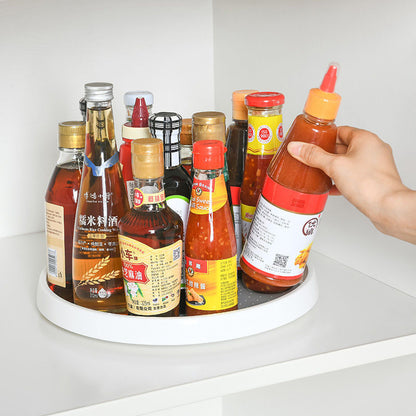 360-Degree Rotating Spice Rack Kitchen Countertop Storage Organizer