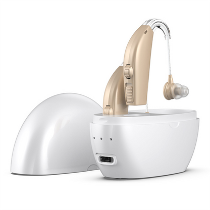 Rechargeable Wireless Hearing Aid Sound Amplifier for Clear Hearing