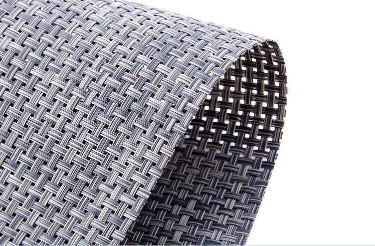 Heat Resistant Weave Dining Table Placemat Grey