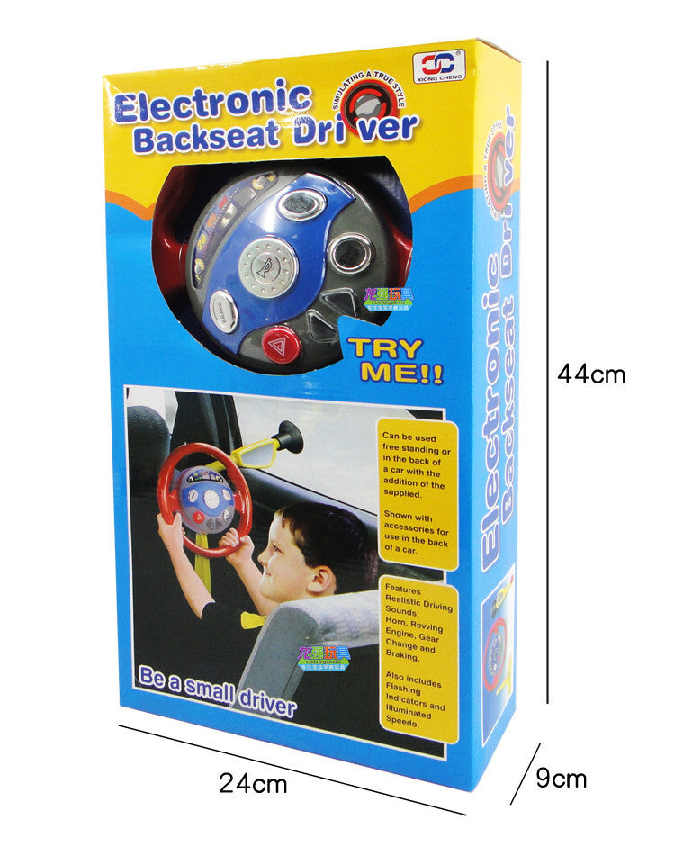 Interactive Musical Steering Wheel Toy for Kids