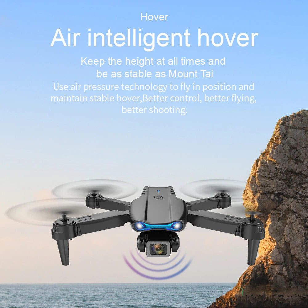 4K HD Dual Camera Wide-angle Quadcopter Drone with Dual Battery Remote Control