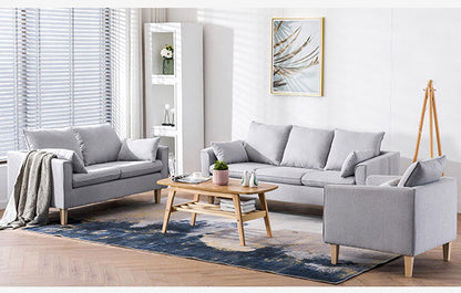 Single Seater Sofa Lounge Modern Grey