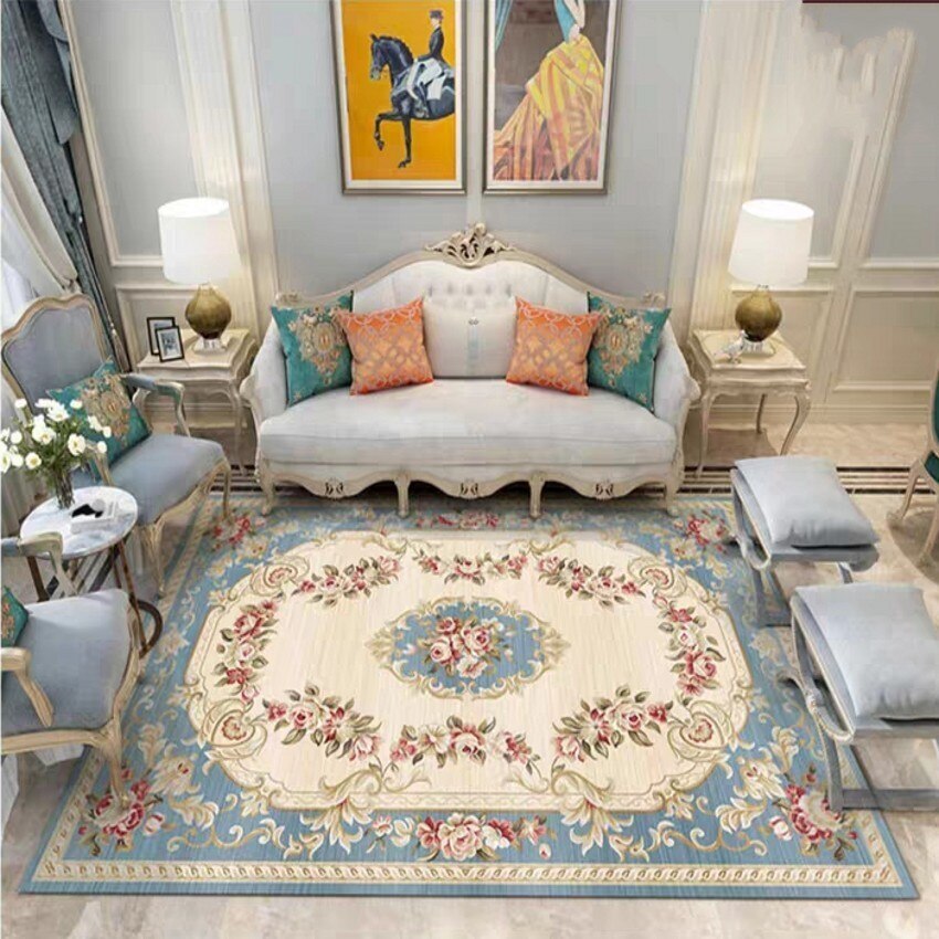 230 x 160 Large Vintage Floral Rug Carpet Mat Classic Design