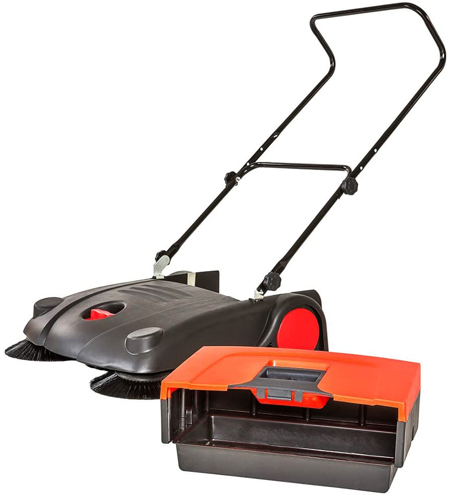 Heavy Duty Commercial Floor Sweeper for Large Areas