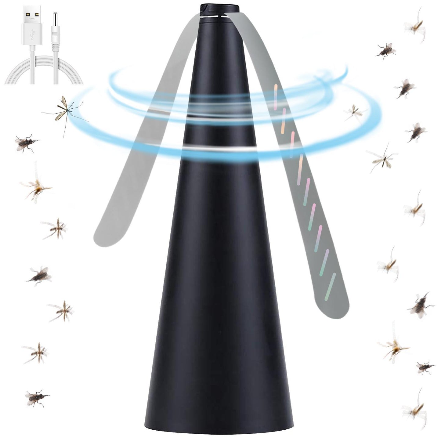 Automatic Fly Repellent Fan Bug Insect Trap for Outdoor Indoor Entertaining