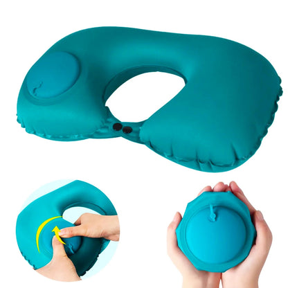 Ultimate Inflatable U-Shape Travel Neck Pillow for Maximum Comfort