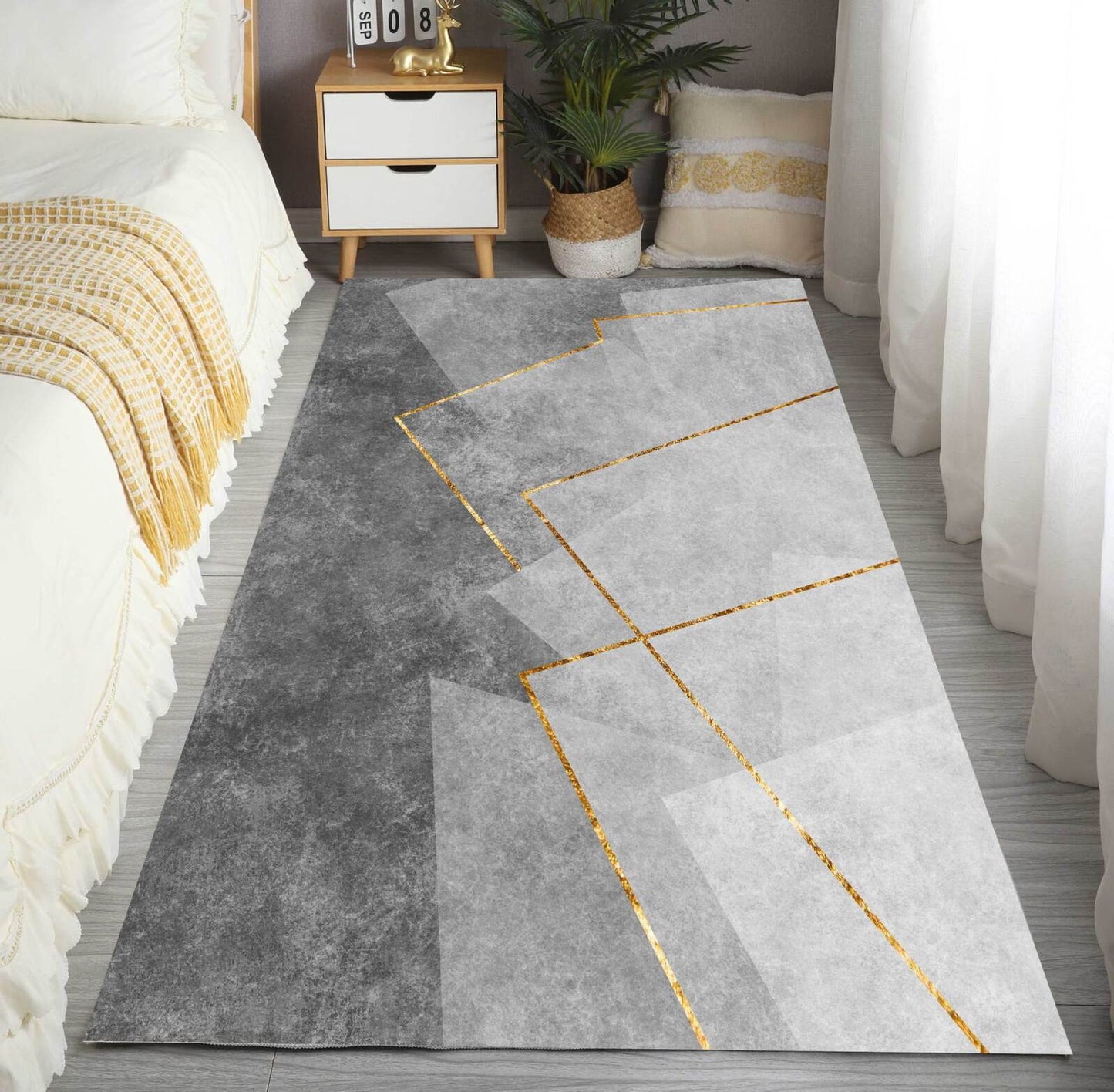 80 x 300 Hallway Runner Area Rug Carpet Mat Elegant Design