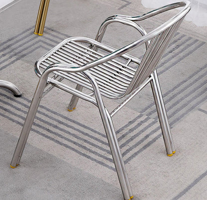 Set of 2 Premium Full 304 Stainless Steel Chairs