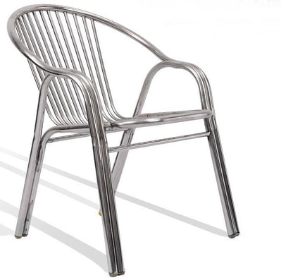 Set of 2 Premium Full 304 Stainless Steel Chairs