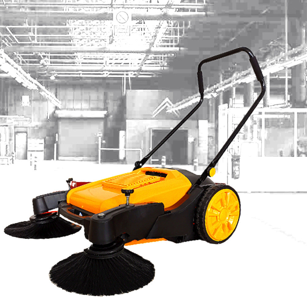 Industrial Manual Push Sweeper for Large Commercial Spaces