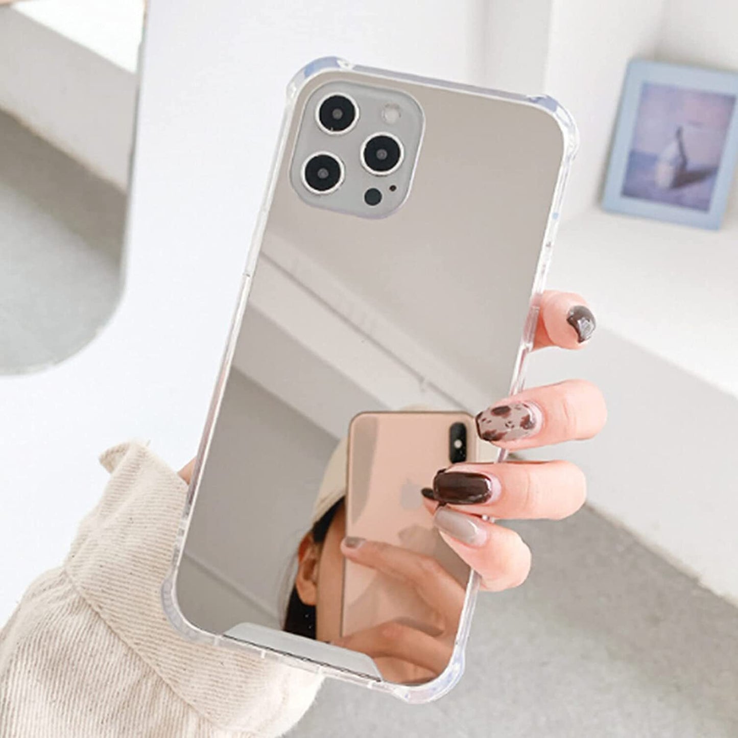 Clear Mirror Phone Case for iPhone 14 Pro Max