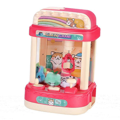 Arcade Game Toy Claw Machine for Kids Fun Pink