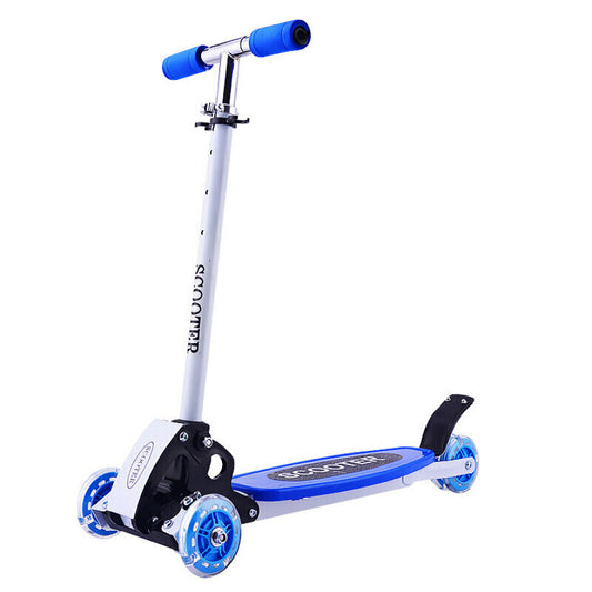 Kids Tri Scooter with Lean and Steer Technology Blue