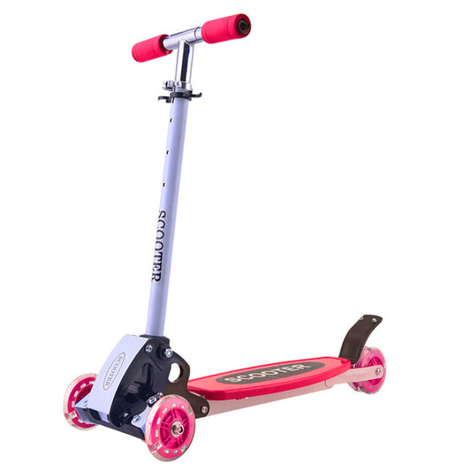 Kids Lean and Steer Tri Scooter Fun Ride Red