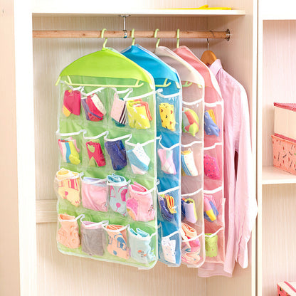 Hanging Wardrobe Organizer for Socks and Underwear Storage