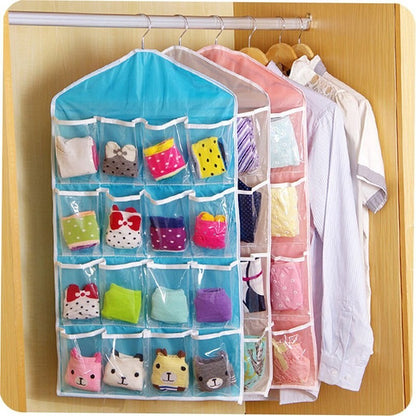 Hanging Wardrobe Organizer for Socks and Underwear Storage