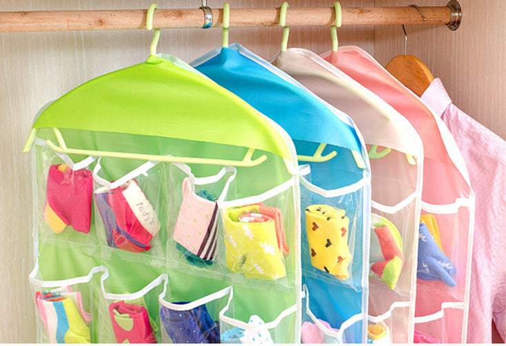 Hanging Wardrobe Organizer for Socks and Underwear Storage