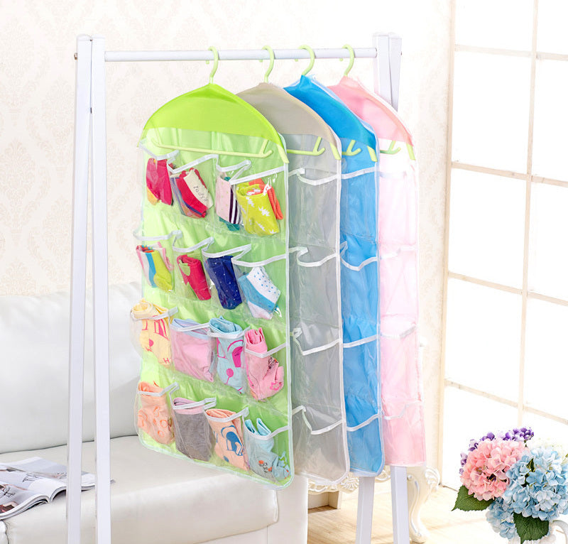 Hanging Wardrobe Organizer for Socks and Underwear Storage