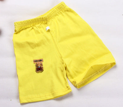 Toddler Cotton Shorts 1-4 Years Boys Girls Mixed Colours