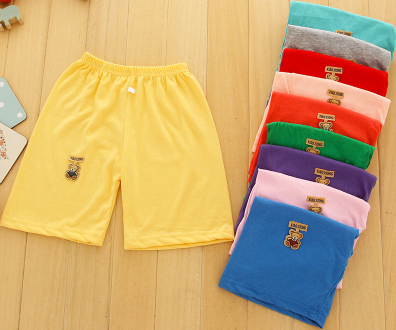 Toddler Cotton Shorts 1-4 Years Boys Girls Mixed Colours