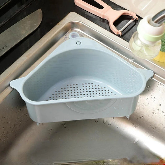 Corner Shelf Multifunctional Organizer Sink Storage Rack Kitchen Basket Holder