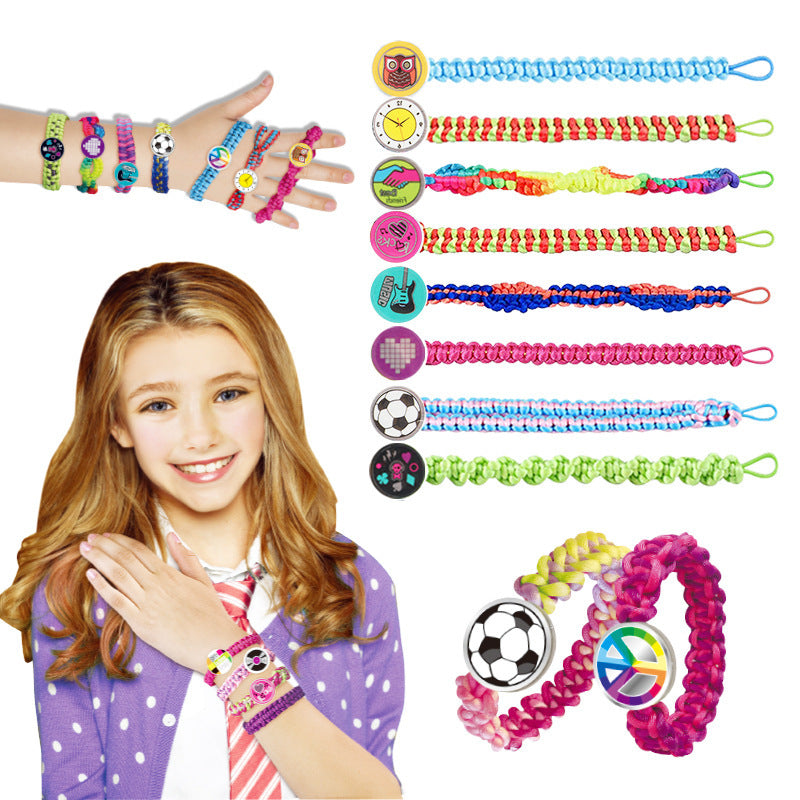 DIY Friendship Bracelet Making Kit for Kids and Teens