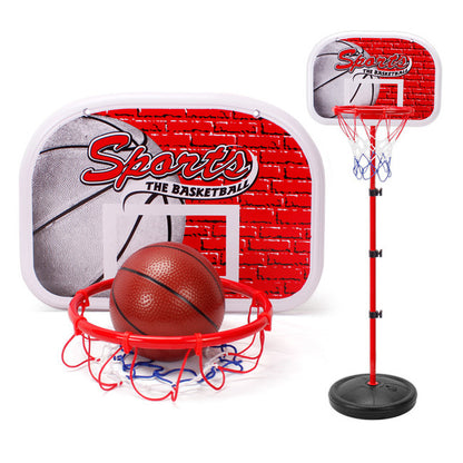 Adjustable Junior Basketball Hoop Set for Kids 1.6m