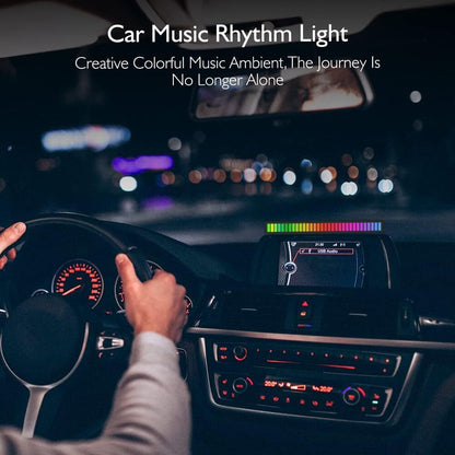 Music Rhythm Sync LED Light Bar with Sound Control and RGB Dancing Effects