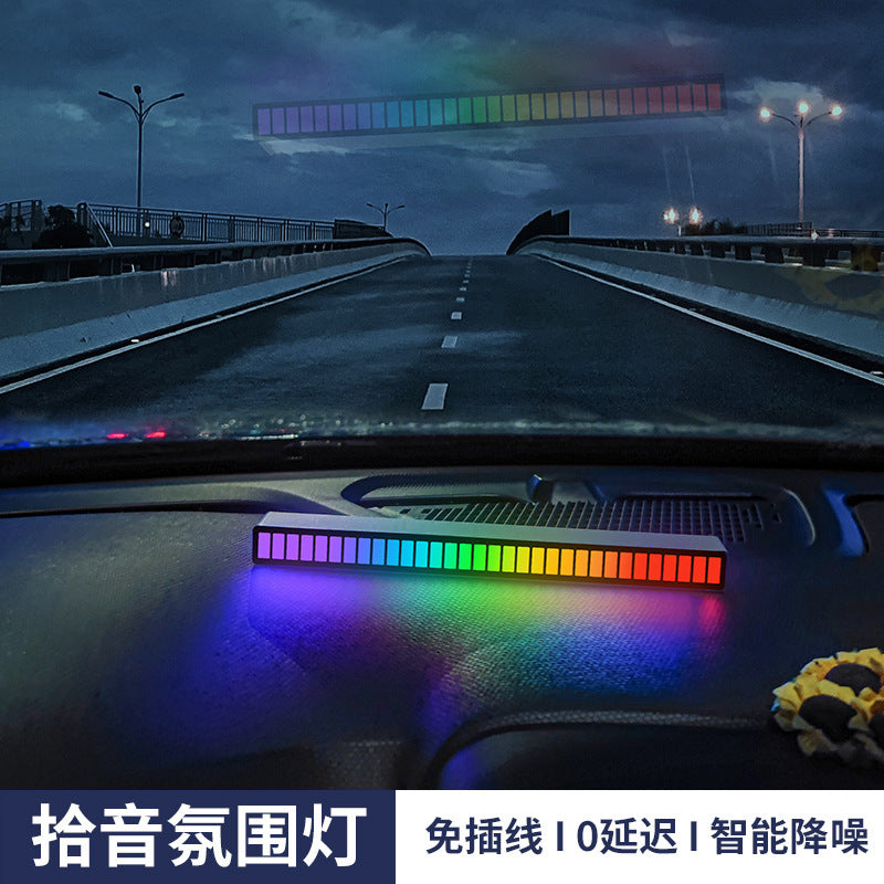 Music Rhythm Sync LED Light Bar with Sound Control and RGB Dancing Effects