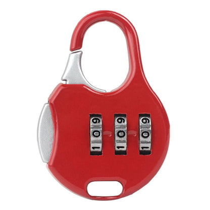 Secure Combination Lock for Luggage Suitcase and Locker Red