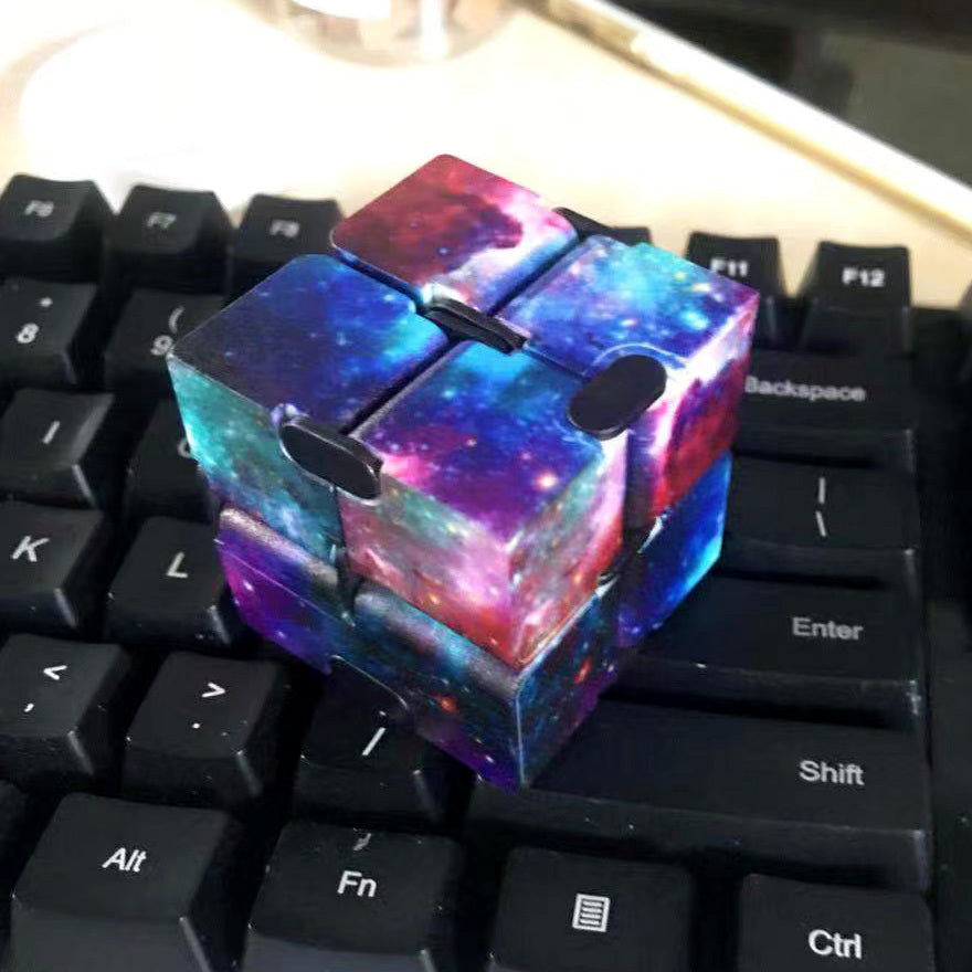 Infinity Cube Magic Puzzle Stress Relief Fidget Toy for Anxiety and Focus